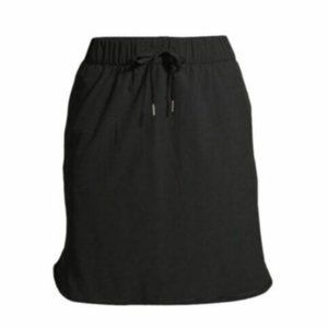 Athletic Works Skirt Under Short Black Plus Size XXL